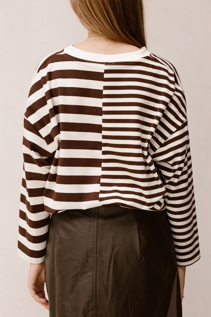 Annie leren rokje bruin - Bij Keesje - Bij Keesje