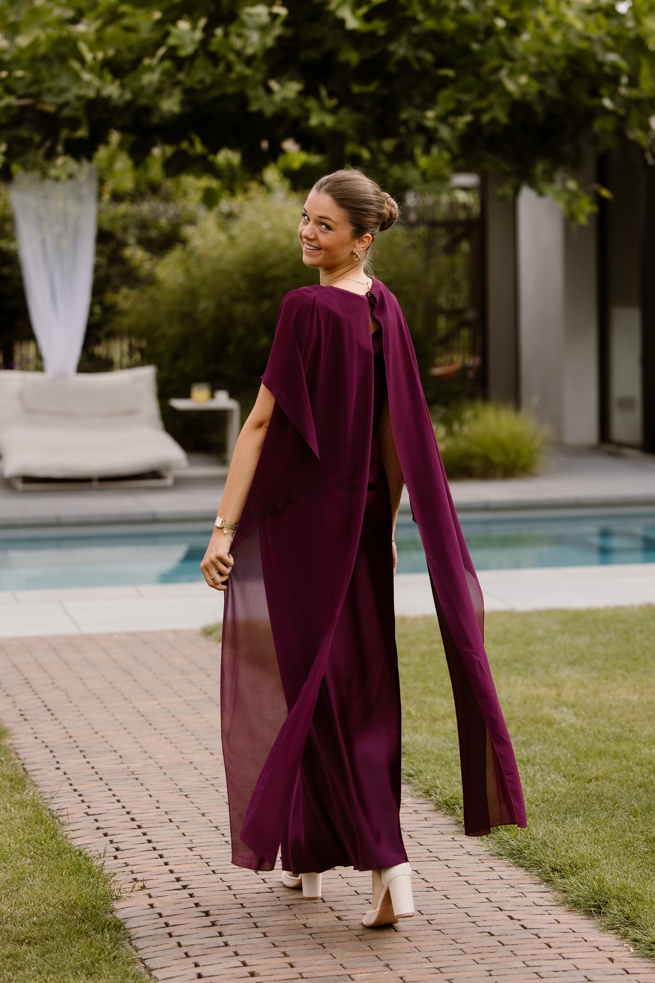 AnnieRC Dress Bordeaux Rosso - Bij Keesje - Rinascimento - Jurk