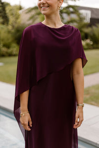 AnnieRC Dress Bordeaux Rosso - Bij Keesje - Rinascimento - Jurk