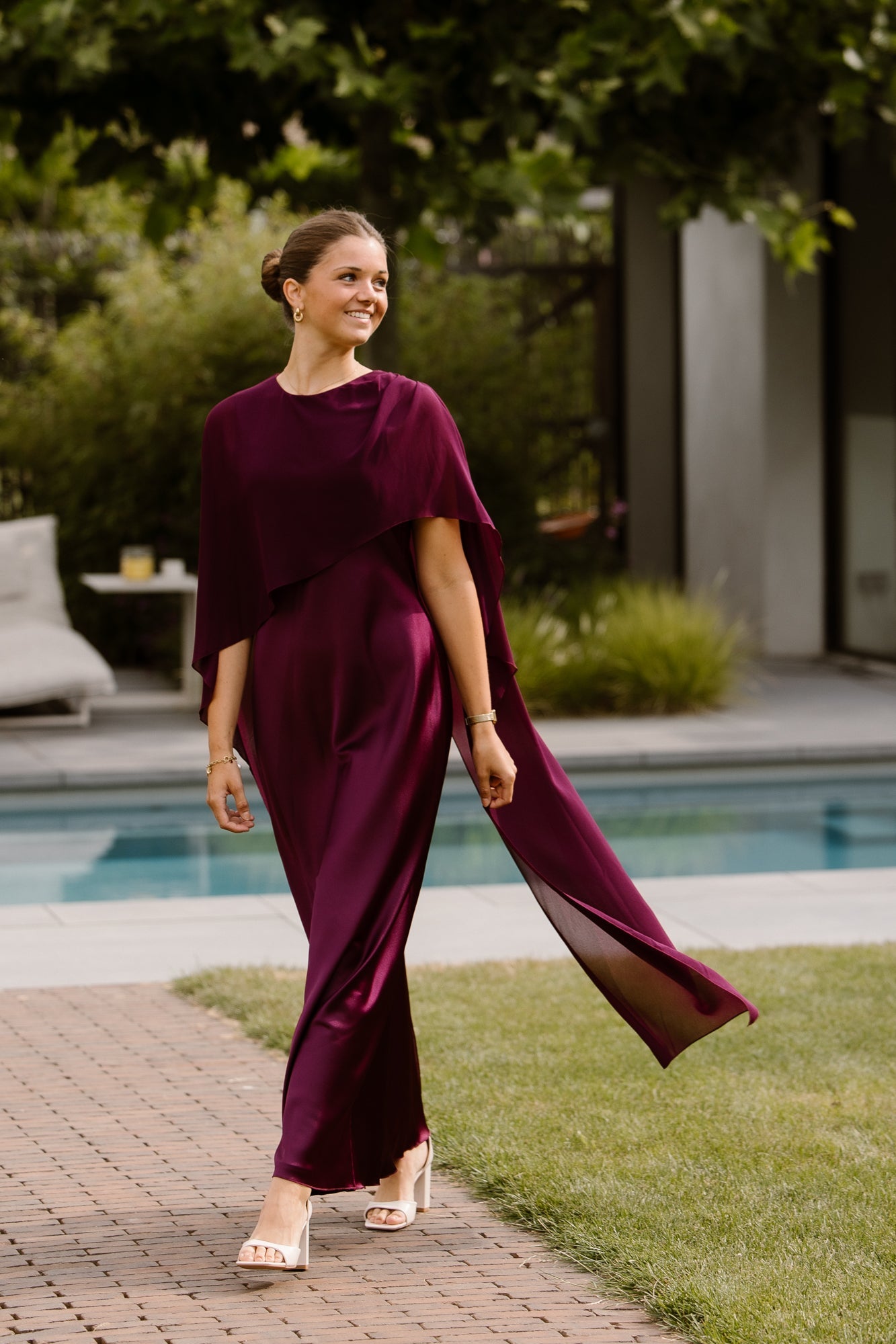 AnnieRC Dress Bordeaux Rosso - Bij Keesje - Rinascimento - Jurk