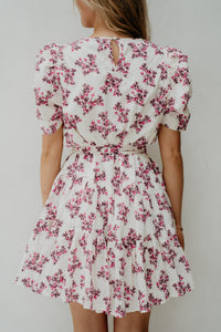 Annitas Starling Flower Dress Fuchsia - Bij Keesje - Neo Noir - Jurk