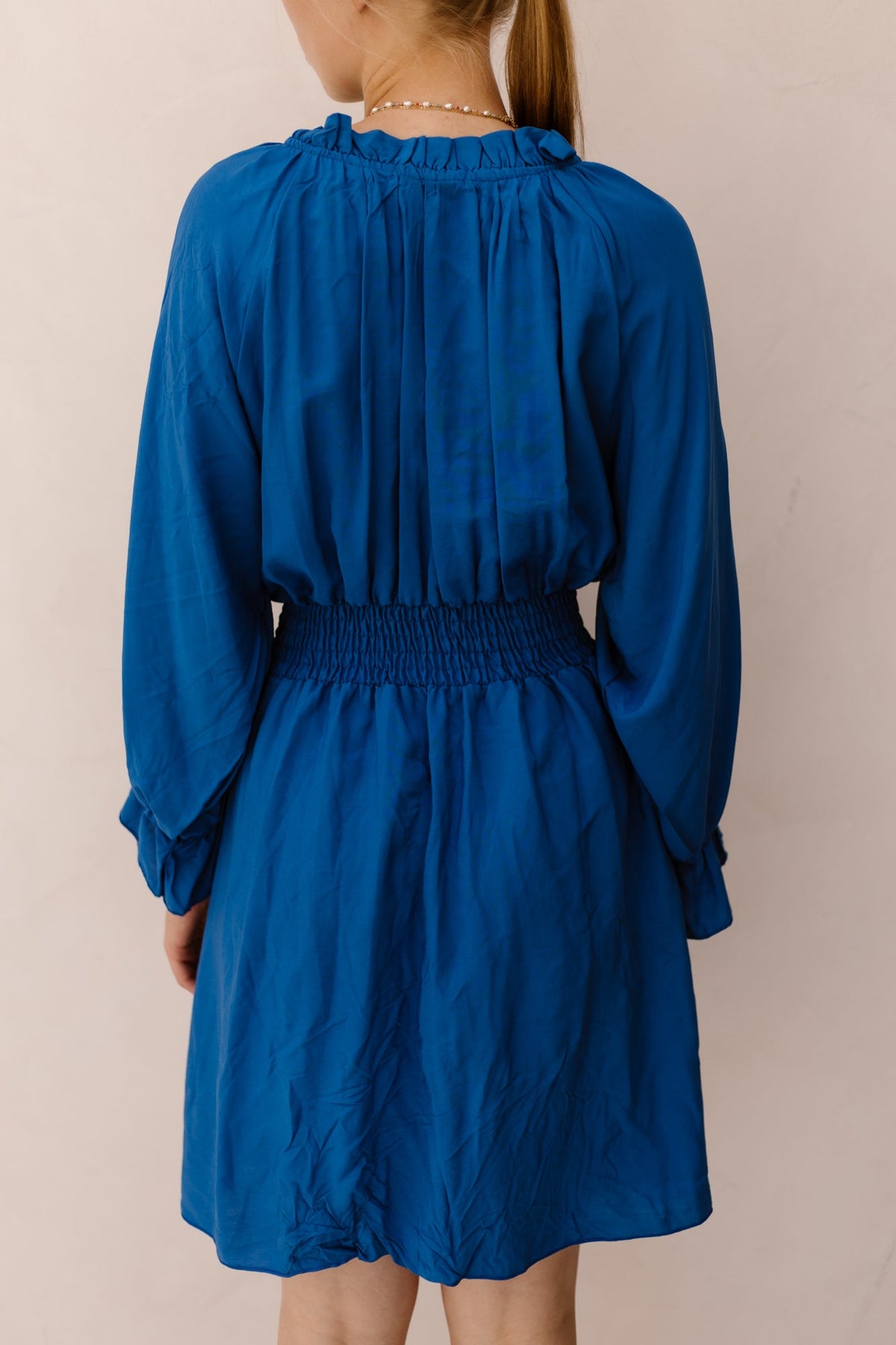 Anouk dress kobalt - Bij Keesje - Bij Keesje - Jurk