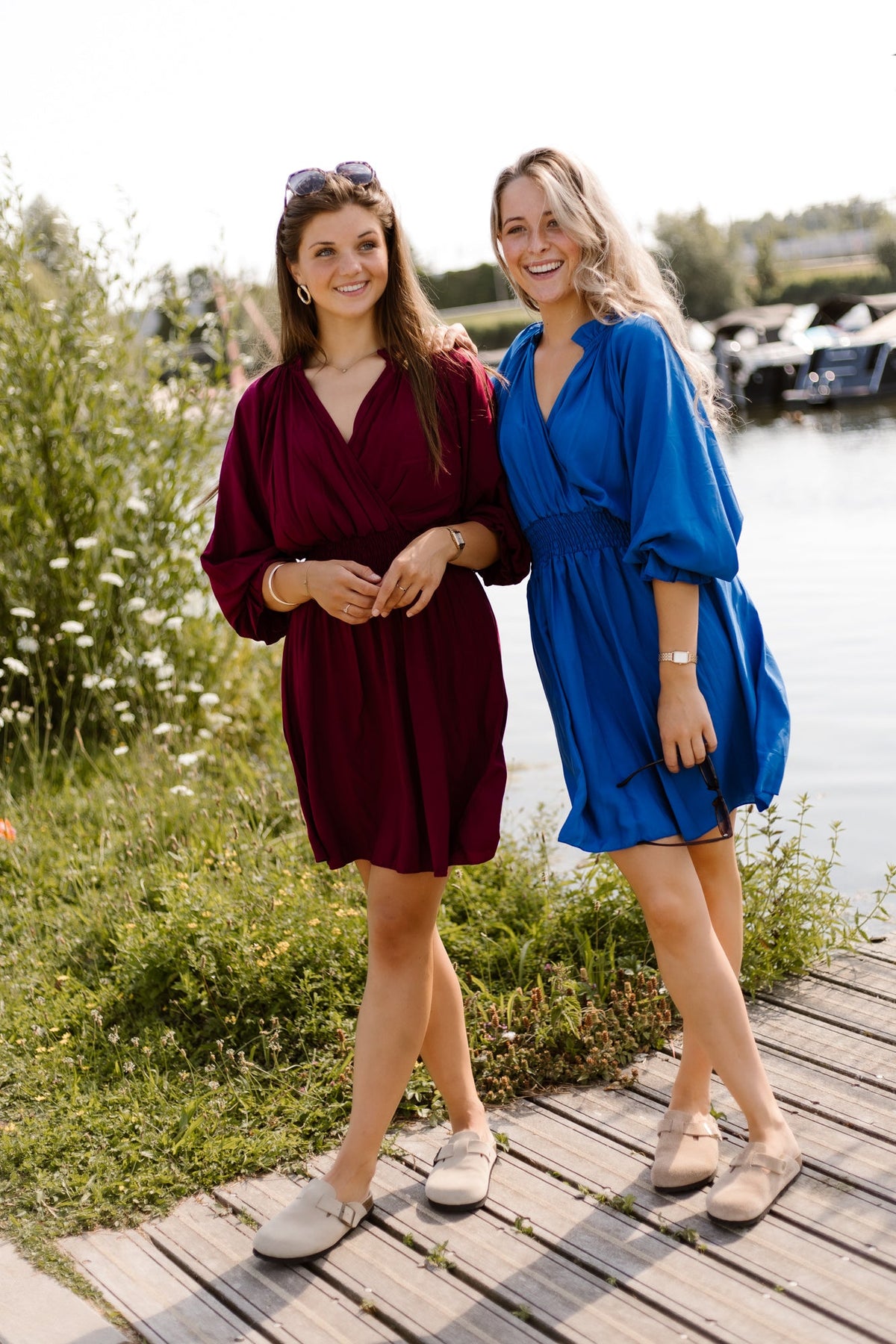 Anouk dress kobalt - Bij Keesje - Bij Keesje - Jurk
