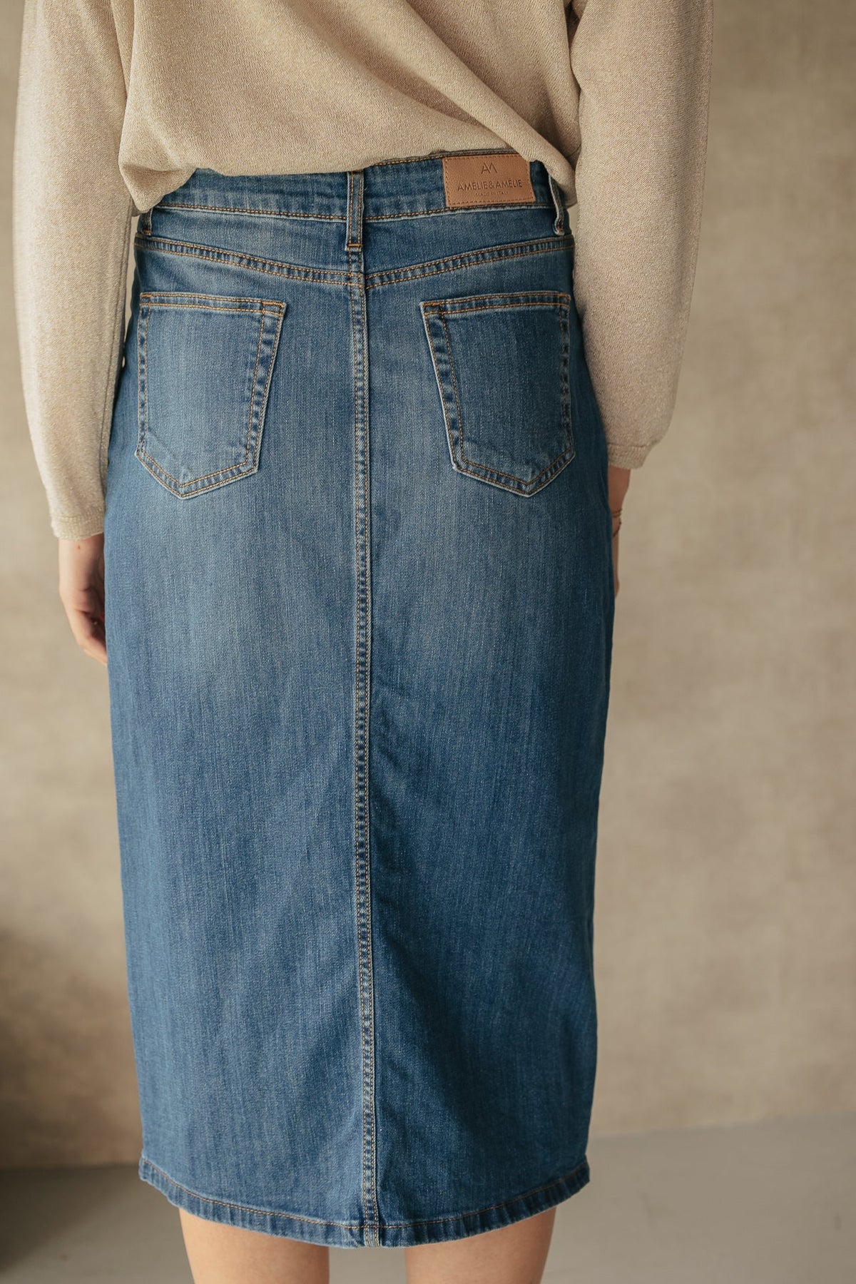 Aosta denim skirt - Bij Keesje