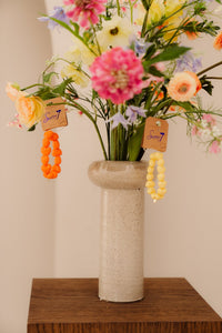 Armband hartje oranje 1518 - Bij Keesje - Bij Keesje - Armband