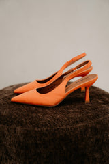 Aruba slingback oranje - Bij Keesje - Bij Keesje - Schoenen