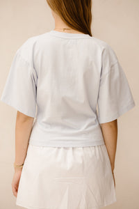 Asha boxy tee light blue - Bij Keesje - Neo Noir