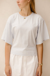Asha boxy tee light blue - Bij Keesje - Neo Noir