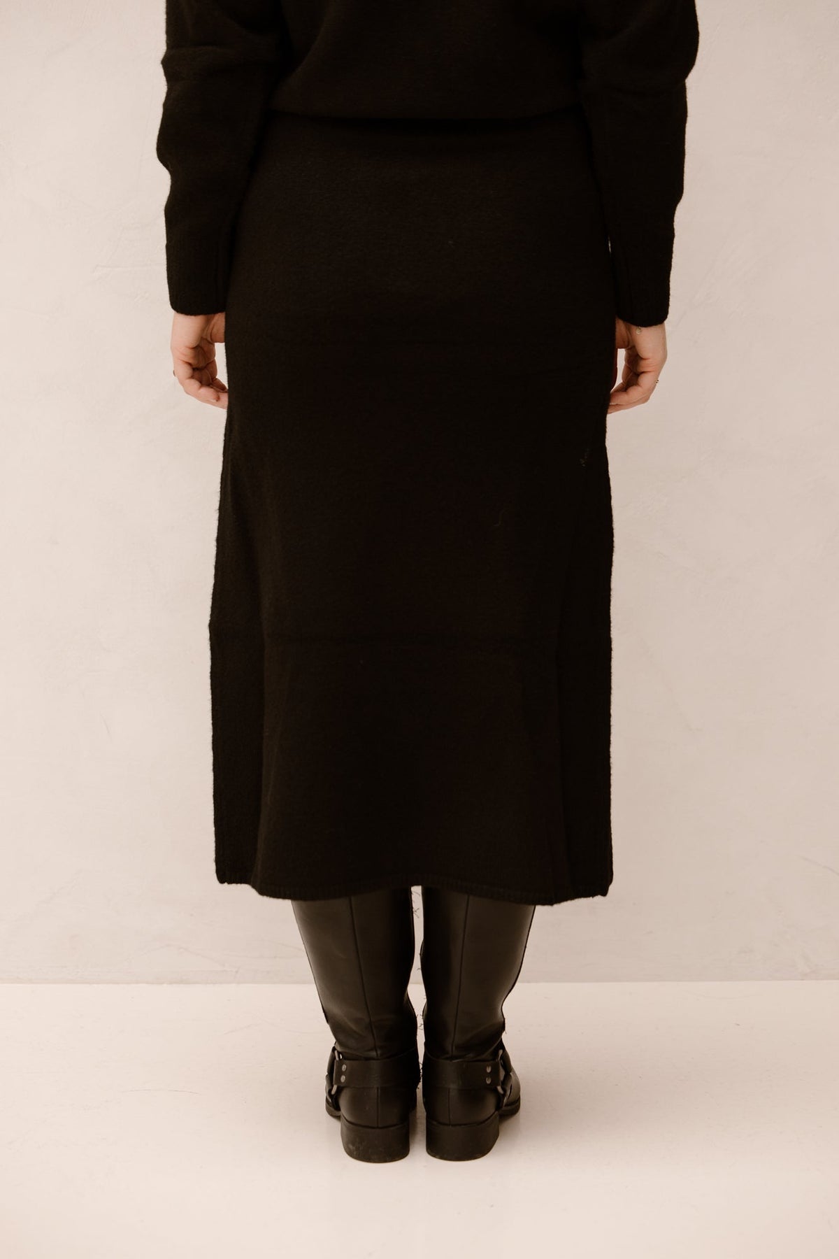 Ashanti knit skirt black NN - Bij Keesje - Neo Noir