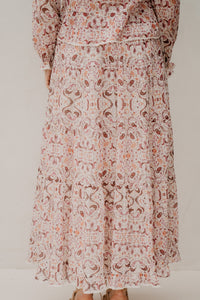 Asta Paisley Dance Skirt Rose - Bij Keesje - Neo Noir - Rokken