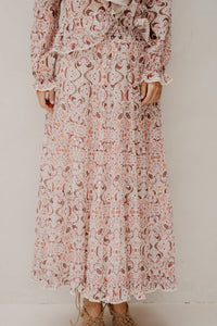 Asta Paisley Dance Skirt Rose - Bij Keesje - Neo Noir - Rokken