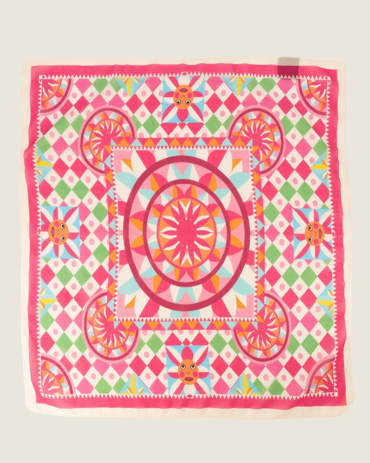 Astrid sjaal sun fuchsia - Bij Keesje - Bij Keesje