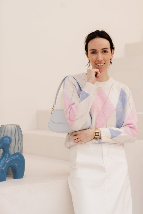 Aukje trui wieber print - Bij Keesje - Bij Keesje