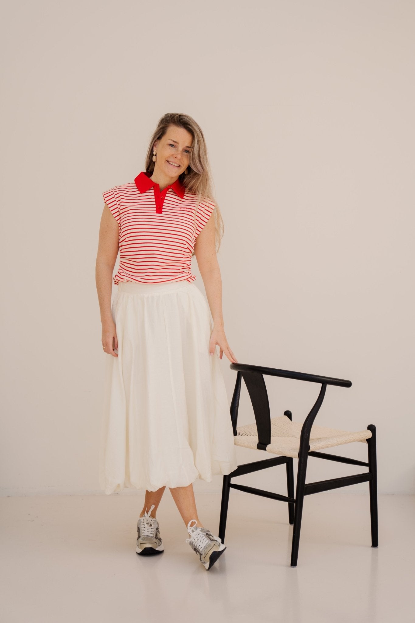 AuraCC balloon skirt off white - Bij Keesje - Co'couture - Rok