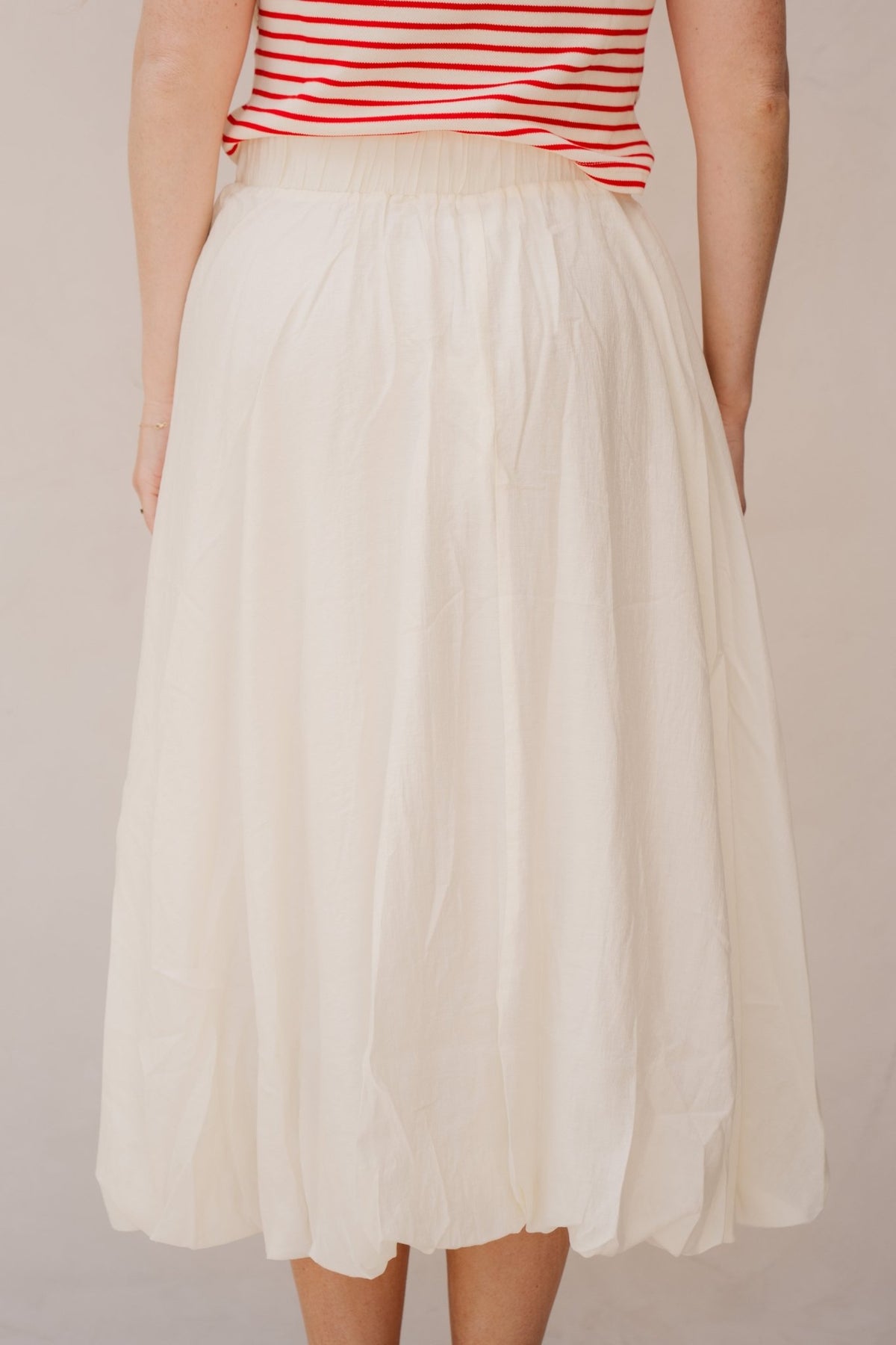 AuraCC balloon skirt off white - Bij Keesje - Co'couture - Rok