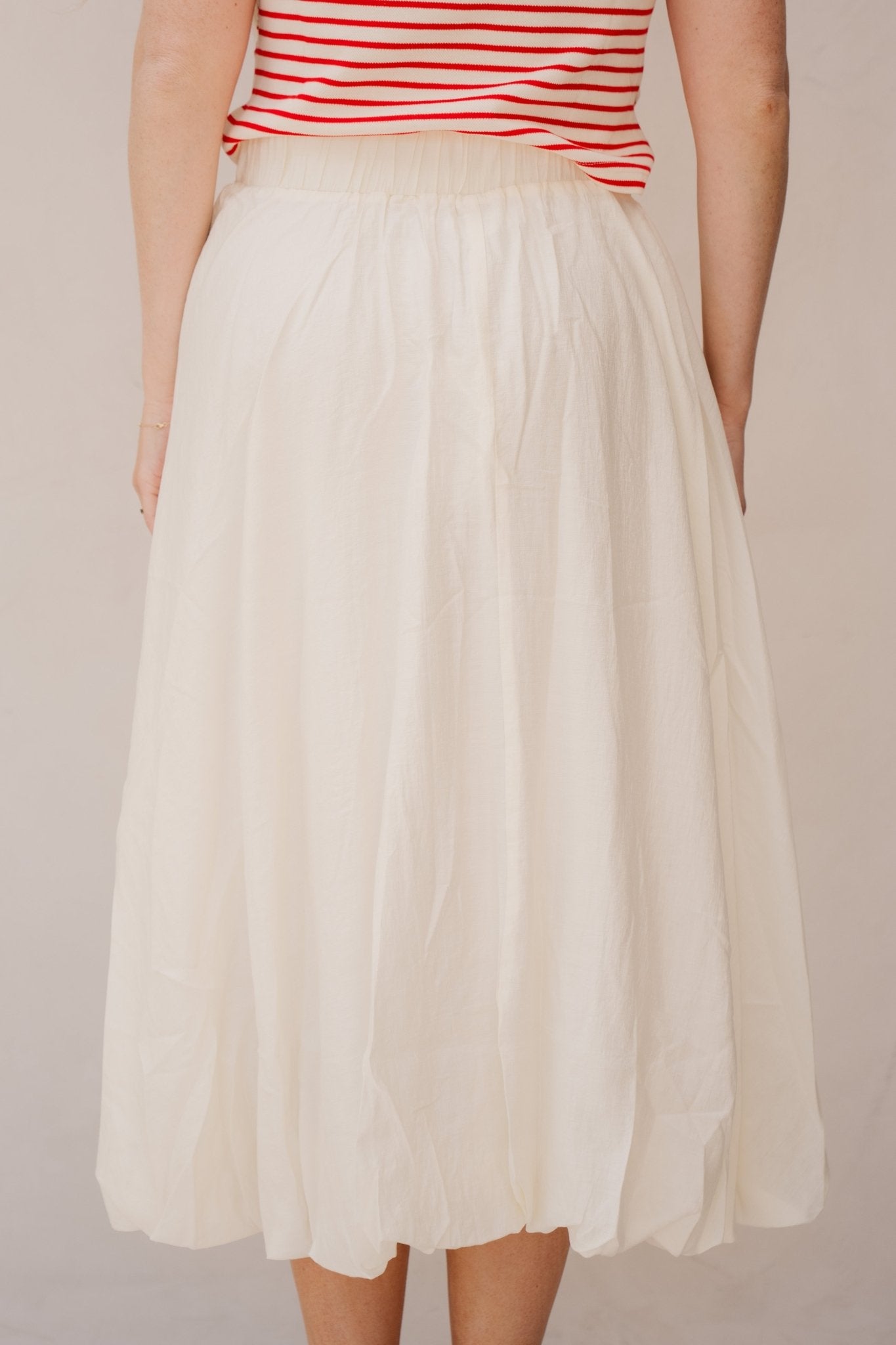AuraCC balloon skirt off white - Bij Keesje - Co'couture - Rok