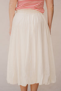 AuraCC balloon skirt off white - Bij Keesje - Co'couture - Rok