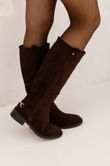 Austin Buckle Boots Darkbrown - Bij Keesje - Bij Keesje - Schoenen