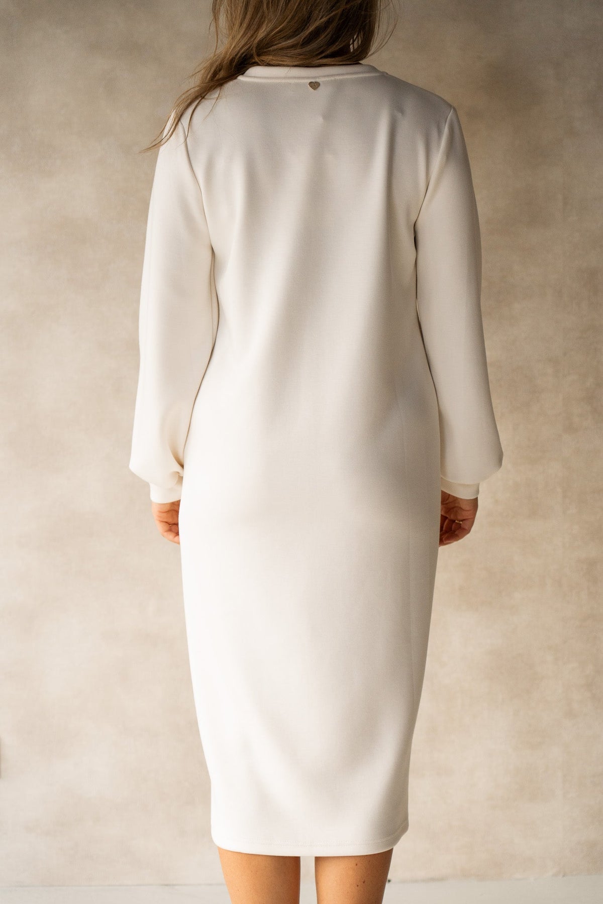 Aversa dress off - white - Bij Keesje