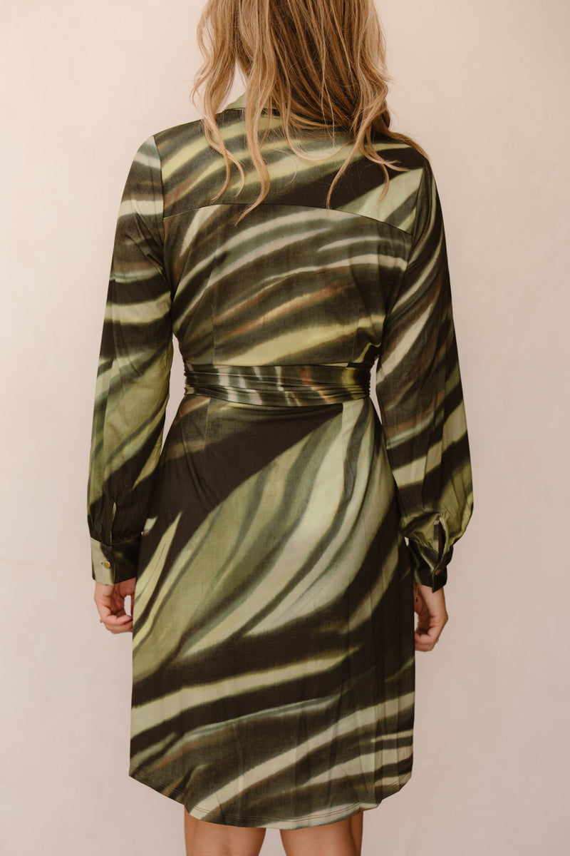 B131 Polo jurk met design - Bij Keesje - K - design