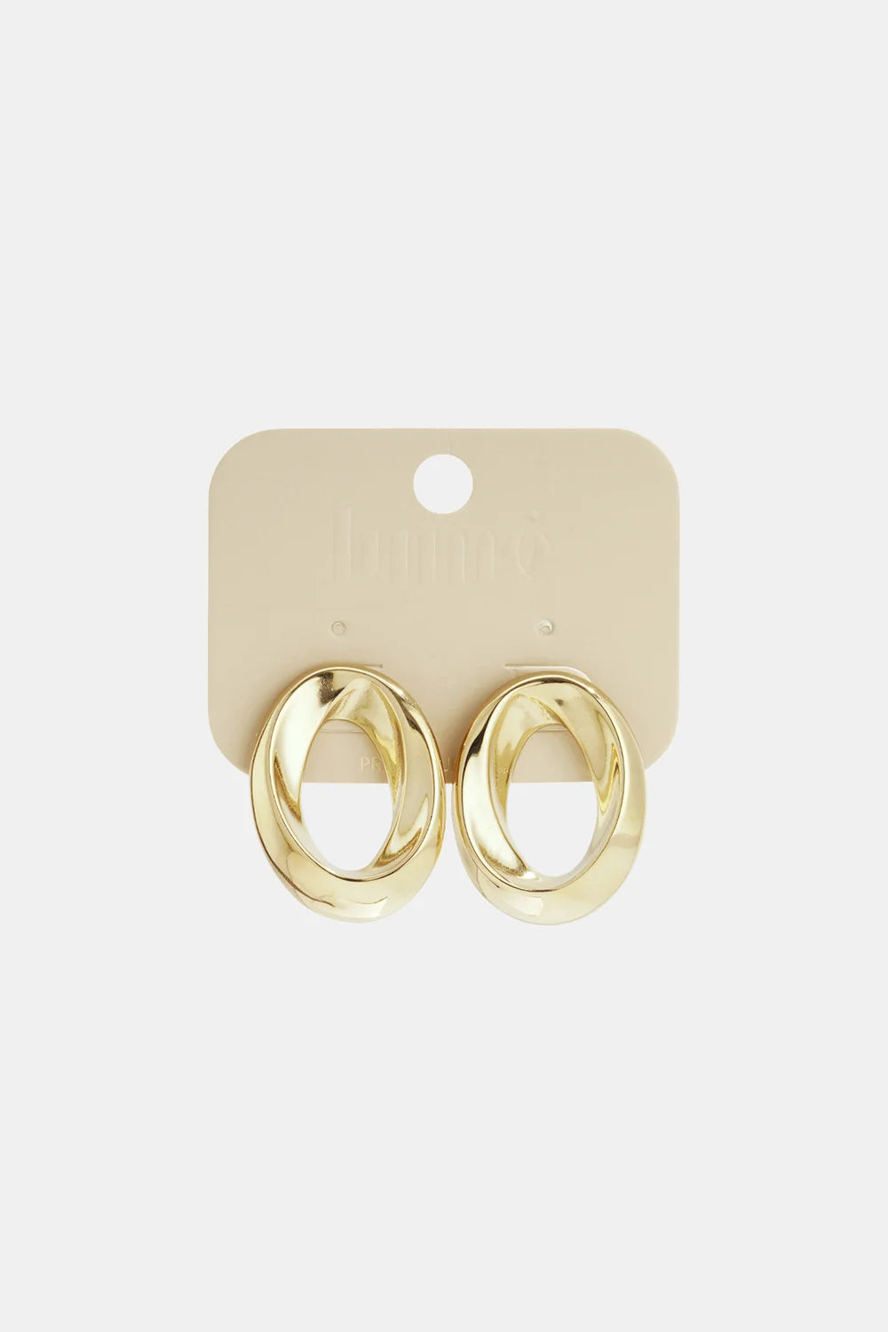 Oorbellen Barbera statement gold