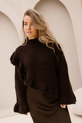 Babbet sweater Darkbrown