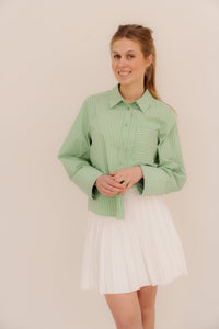 BaliCC Bell Sleeve Shirt Green - Bij Keesje - Co'couture - Top