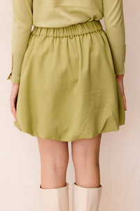 Balloon skirt groen - Bij Keesje - Bij Keesje