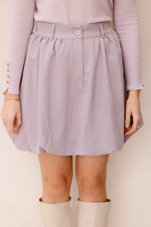 Balloon skirt lila - Bij Keesje - Bij Keesje