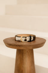 Balou riem Cow fur