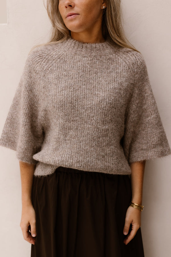 Bandi fluffy knit blouse - Bij Keesje - Neo Noir - Trui