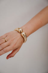 Bangle Dubble Curve - Bij Keesje - Bij Keesje - Armband