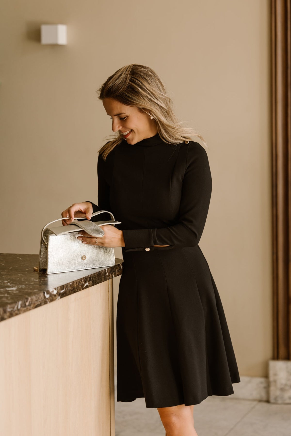 Barbara short dress black - Bij Keesje - Maere