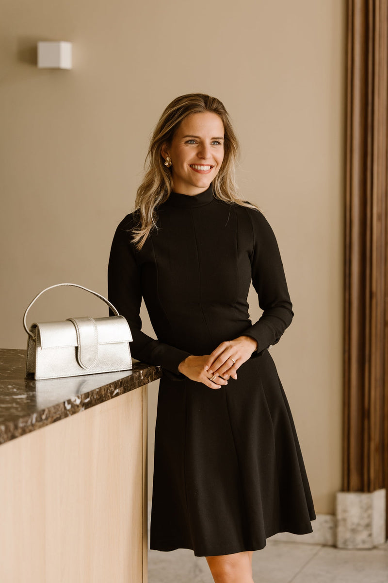 Barbara short dress black - Bij Keesje - Maere