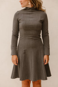 Barbara short dress dark grey - Bij Keesje - Maere