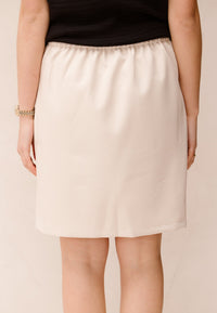 Barbera skirt beige - Bij Keesje - Bij Keesje The Label - rok