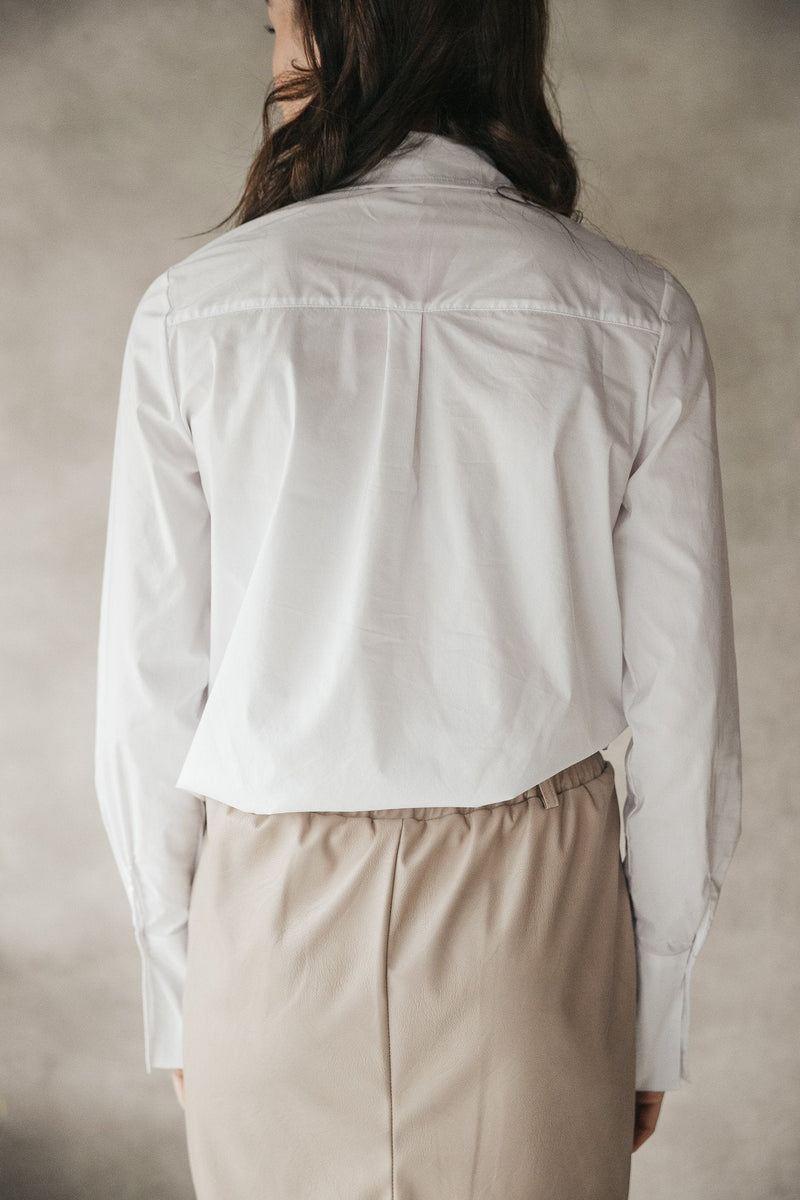 Basic white blouse - Bij Keesje