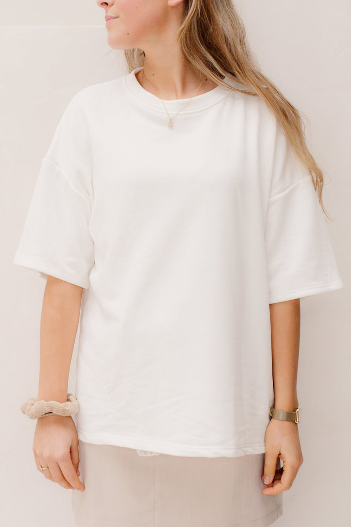 Basis t-shirt wit - Bij Keesje - Bij Keesje - Top