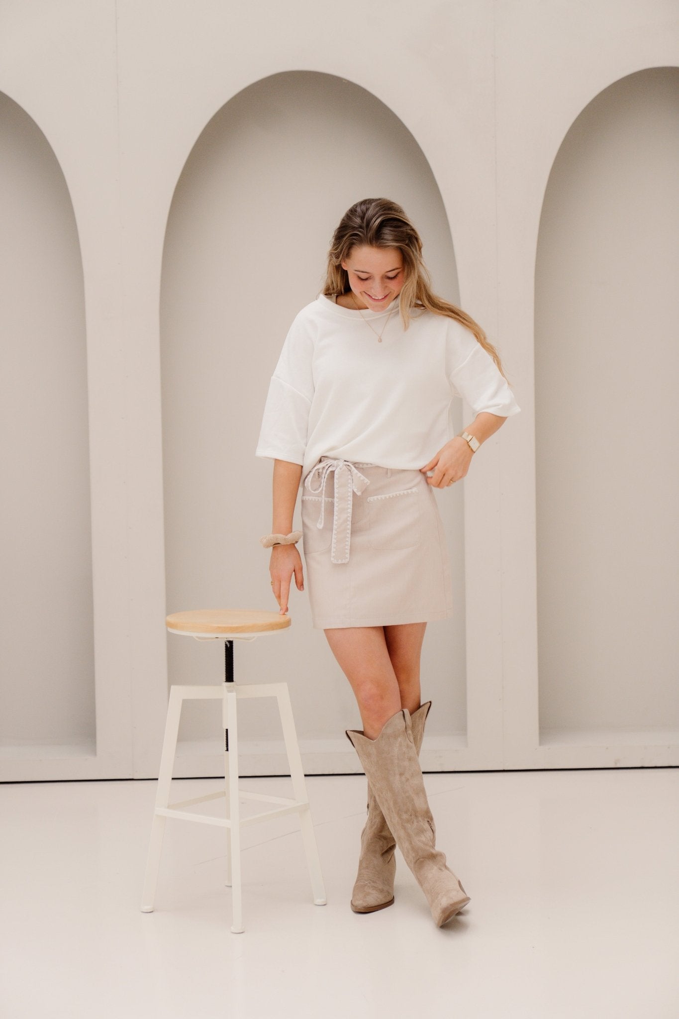 Basis t-shirt wit - Bij Keesje - Bij Keesje - Top