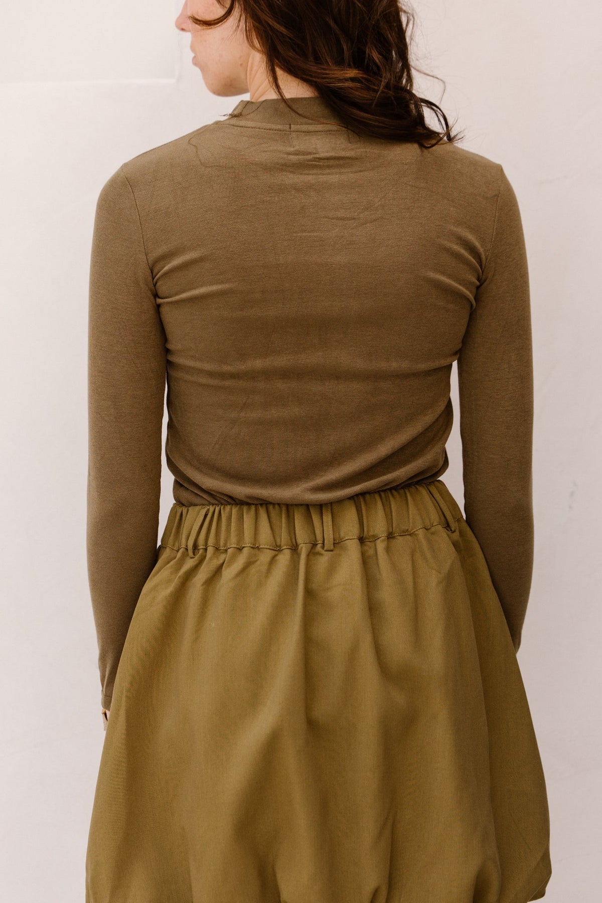 Basis top halve col green - Bij Keesje - Bij Keesje