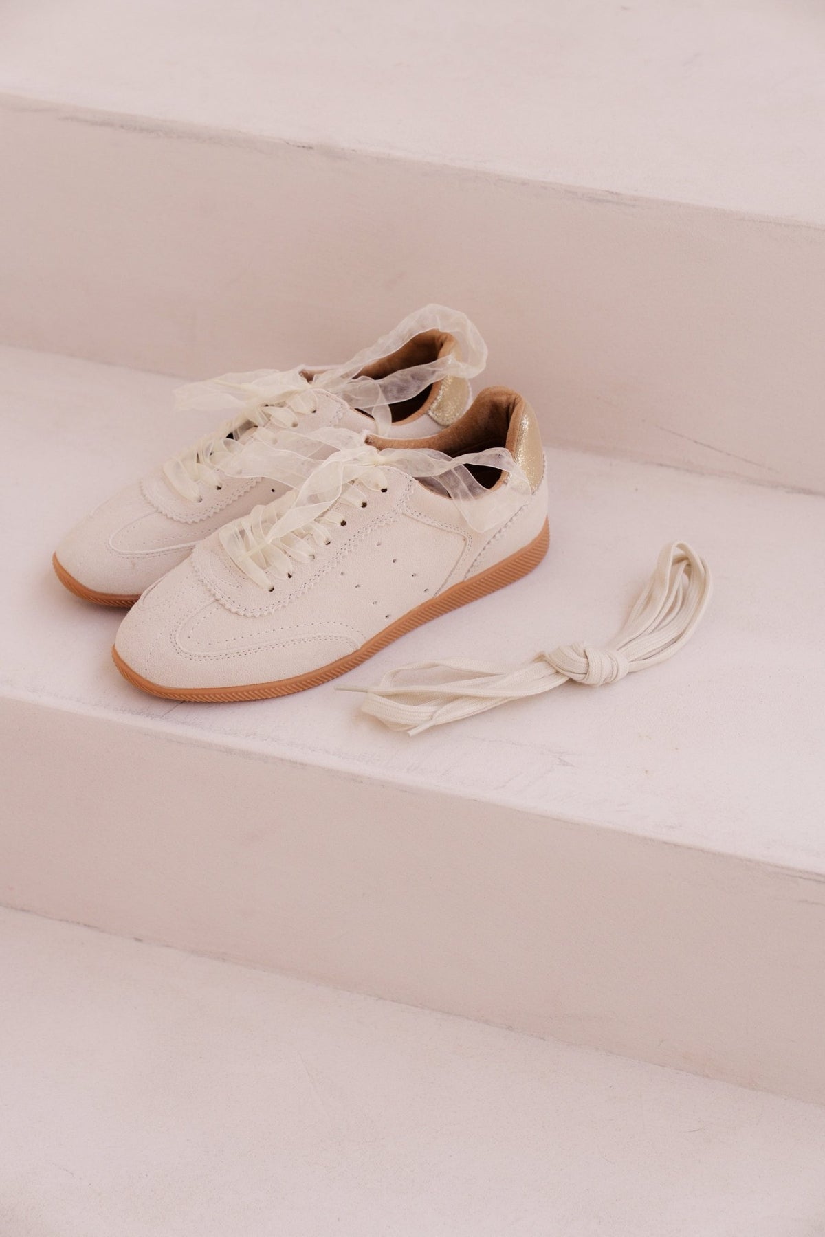 Baylee 401 - a beige sneakers - Bij Keesje - Tango - Schoenen