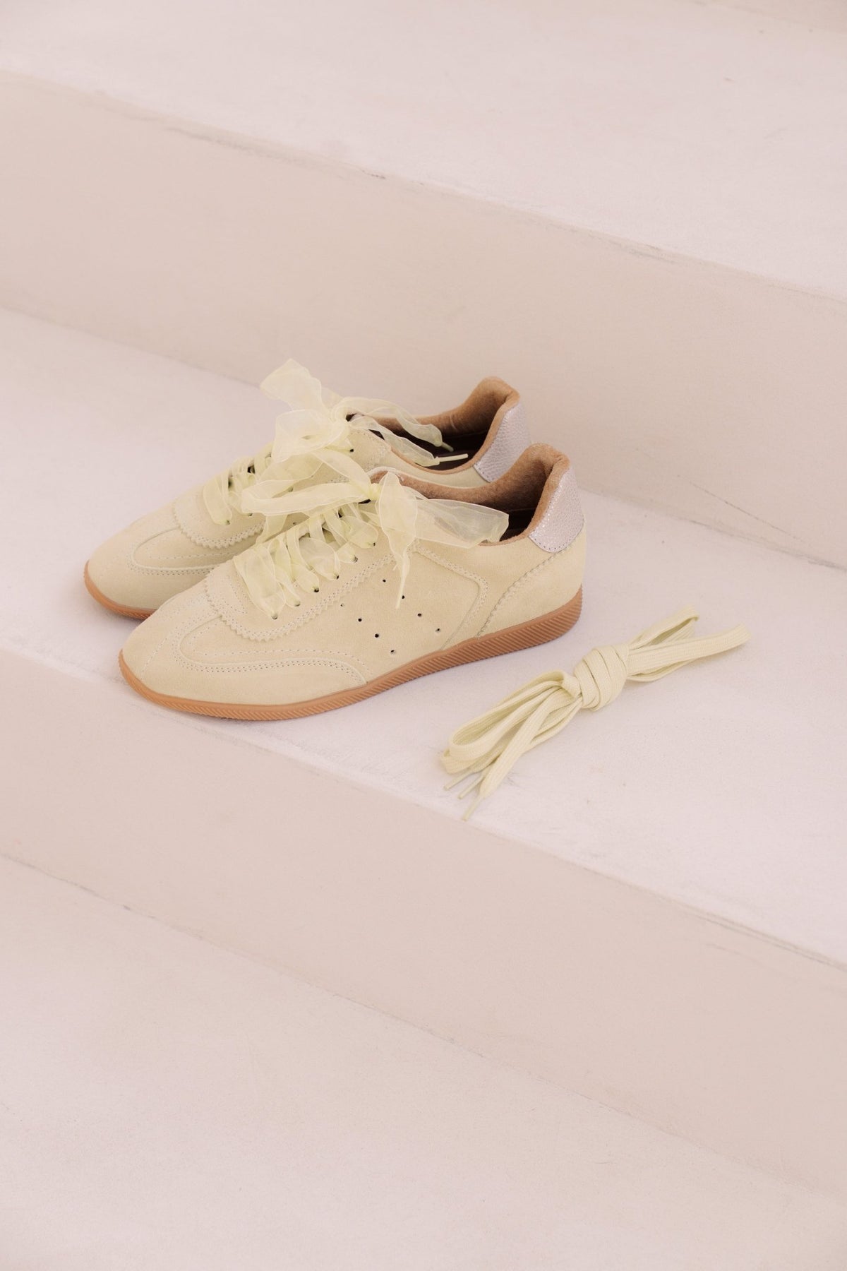 Baylee 401 - b yellow sneakers - Bij Keesje - Tango - Schoenen