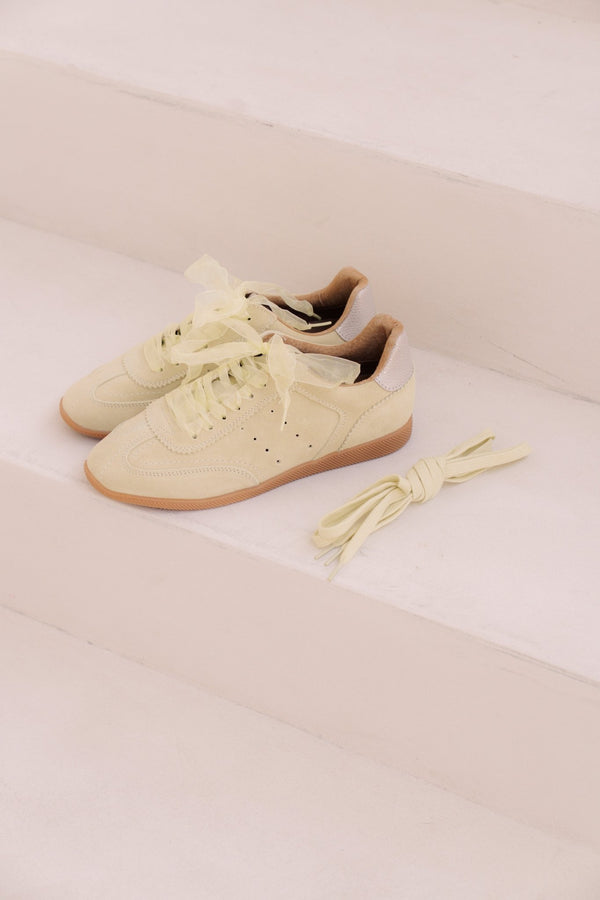 Baylee 401 - b yellow sneakers - Bij Keesje - Tango - Schoenen