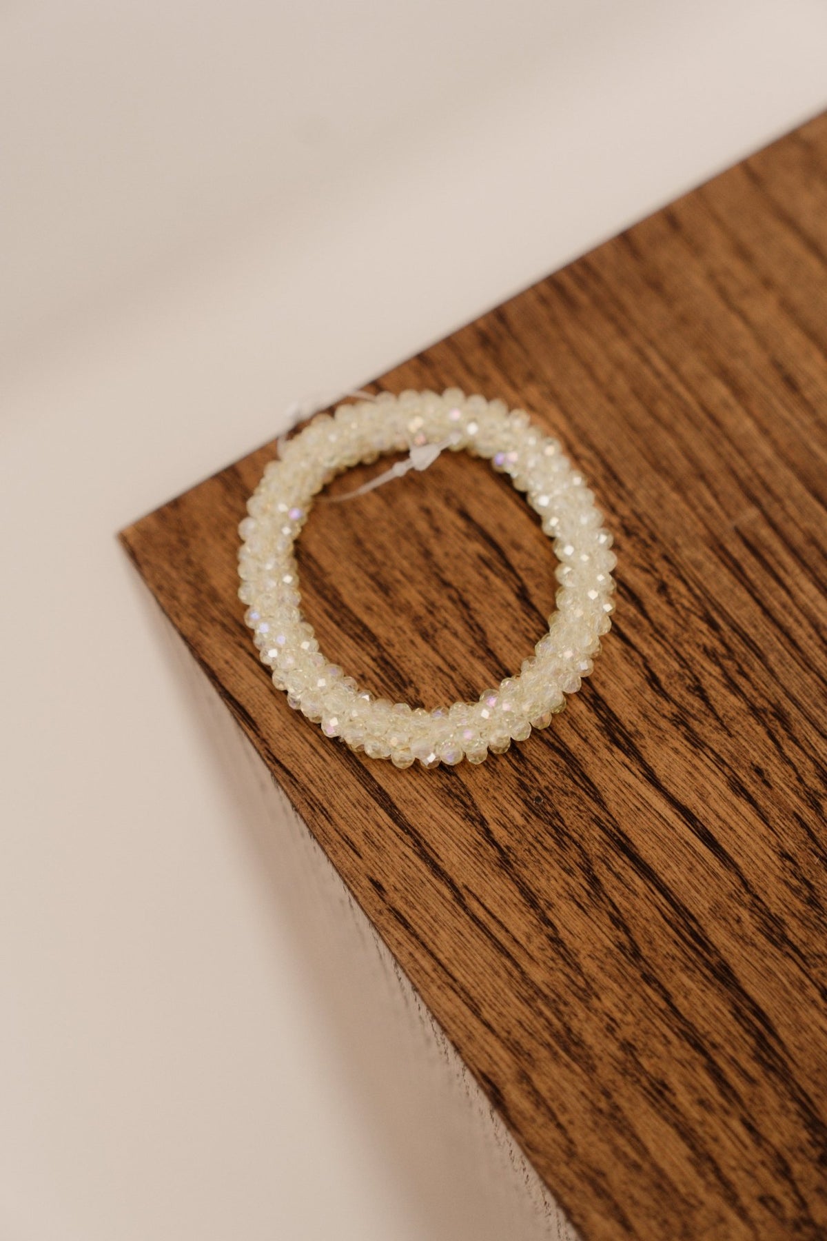 Beaded hair elastic Lemon sorbet - Bij Keesje - Sui Ava - Armband