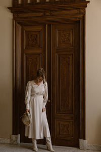 Beatrice dress champagne - Bij Keesje - Maere