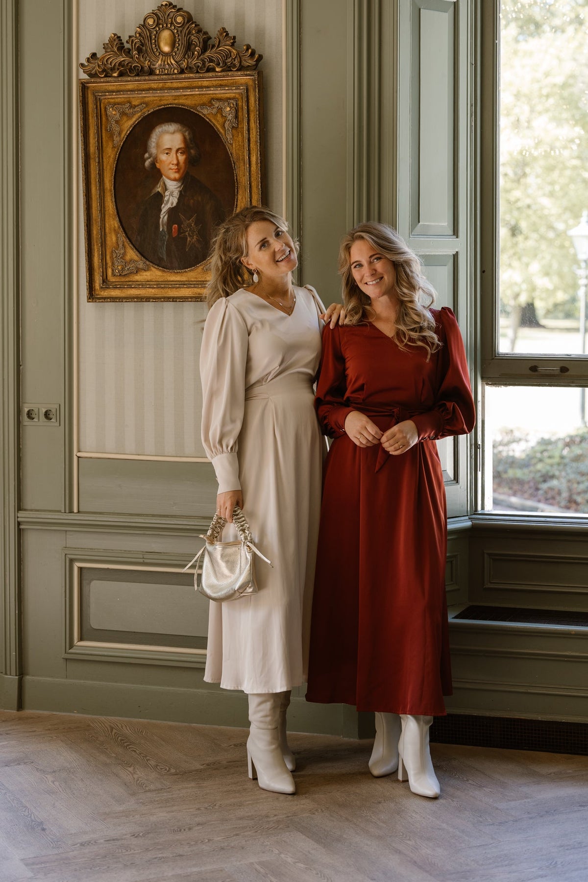 Beatrice dress champagne - Bij Keesje - Maere