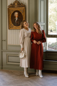 Beatrice dress champagne - Bij Keesje - Maere