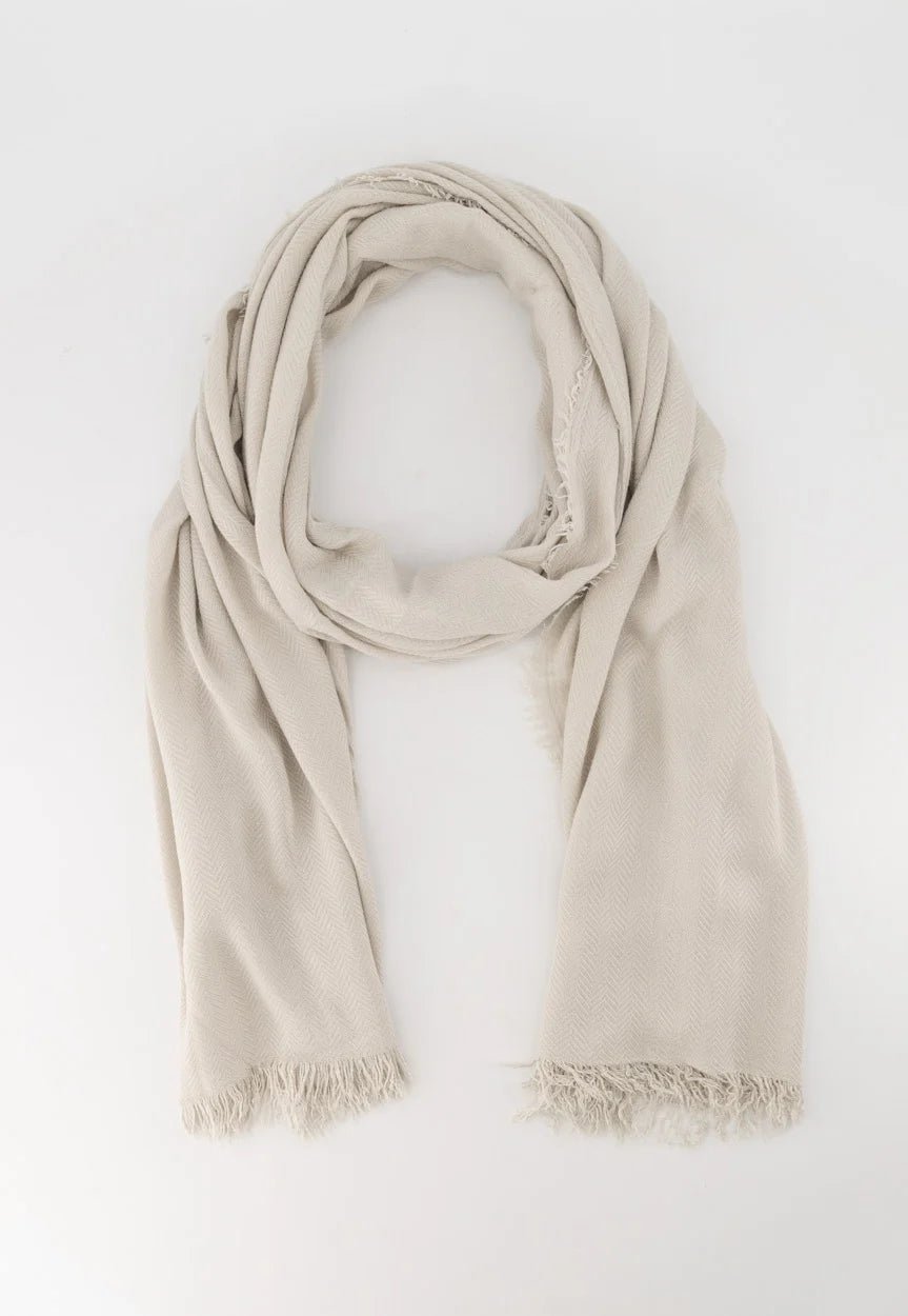 Beatrice sjaal beige - Bij Keesje - Bij Keesje