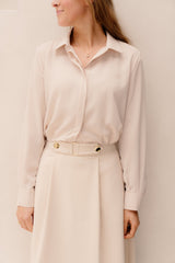 Beige chiaro beige camicia blouse - Bij Keesje - Rinascimento - Blouse