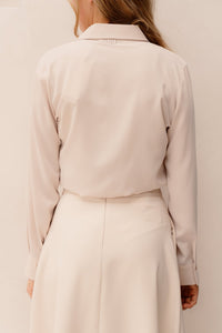 Beige chiaro beige camicia blouse - Bij Keesje - Rinascimento - Blouse